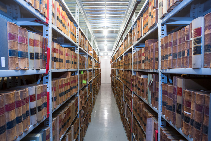 Image of library archives