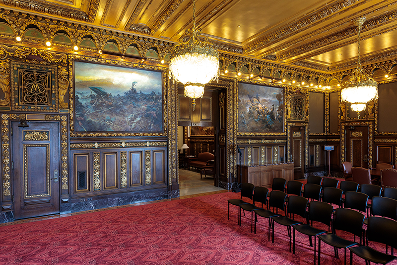 Minnesota State Capitol Governor's reception room