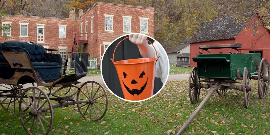 Tick-or-Treating at Historic Forestville