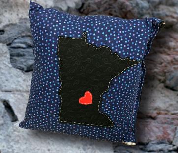 Mill City Museum Lovely Sewing's Minnesota Silhouette Pillow Class