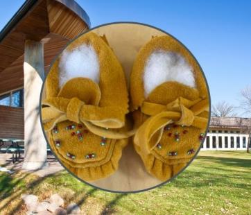 Baby Moccasin Workshop Mille Lacs Indian Museum