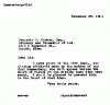  Carl John Alfred Hammerberg. Case No. 5148. Letter from Charles E. Vasaly to Frederic C. Hanson, November 26, 1921.--Correspondence (gif)