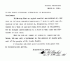  Gilbert Henry Stephenson. Application No. 5151.  Letter from H. W. Baker (?) to Board of Pardons, March 2, 1921.--Correspondence (gif)